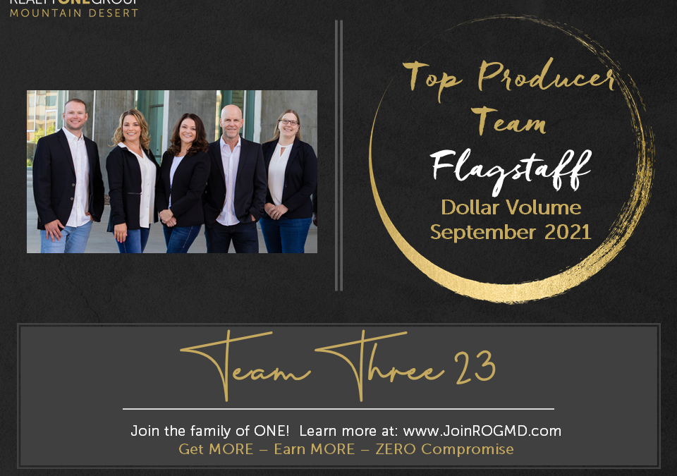 September 2021 Top Producers – Flagstaff