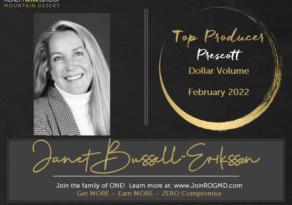 February 2022 Top Producers – Prescott