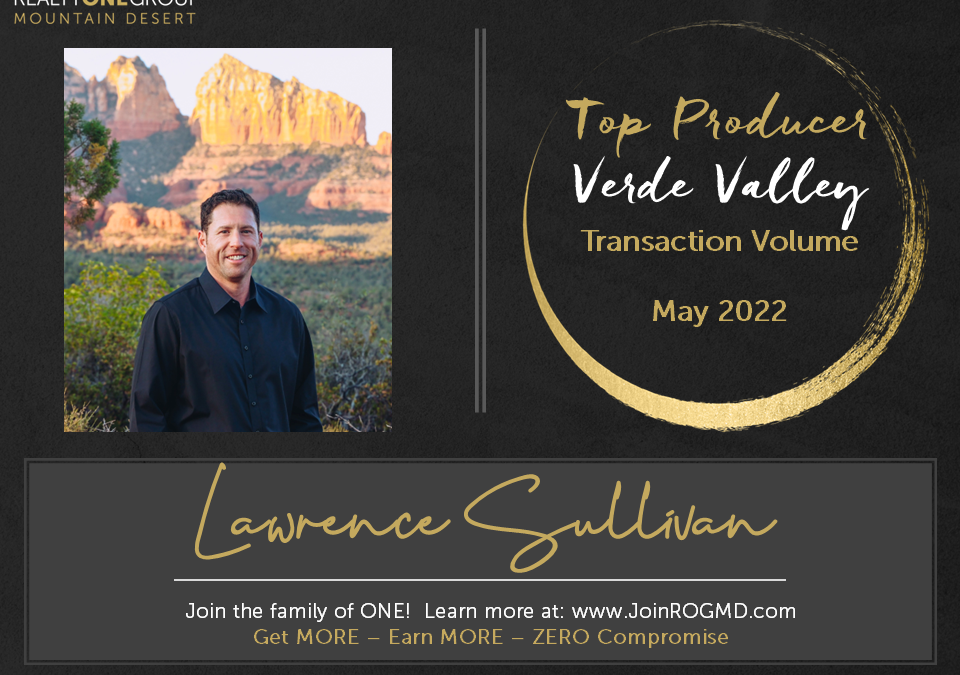 May 2022 Top Producers – Verde Valley