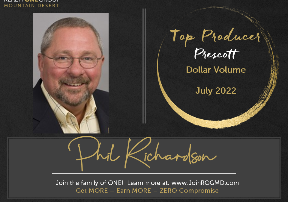 July 2022 Top Producers – Prescott