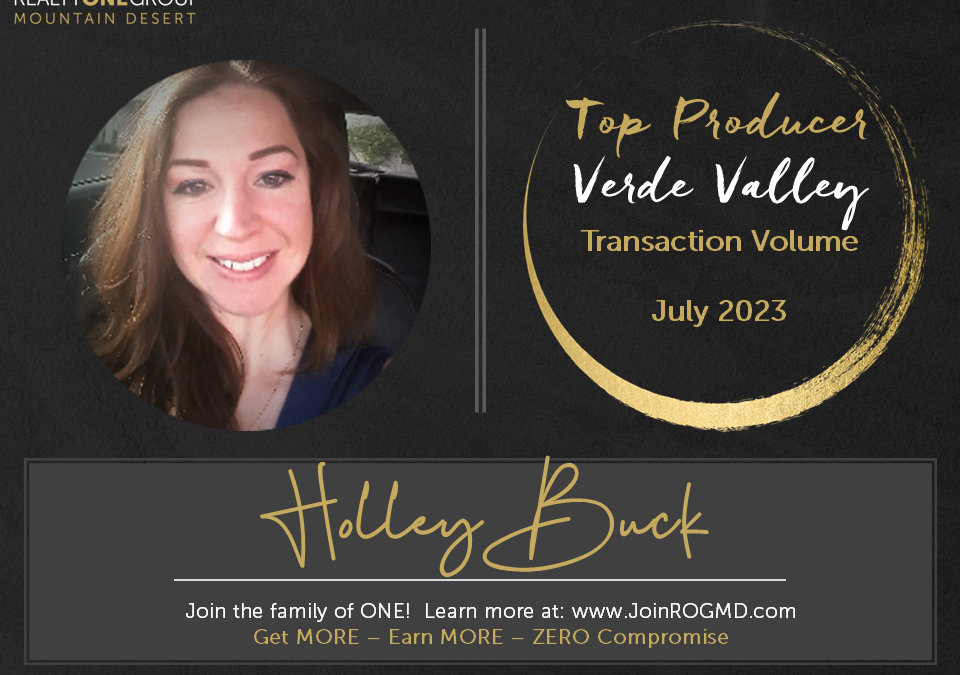 July 2023 Top Producers – Verde Valley